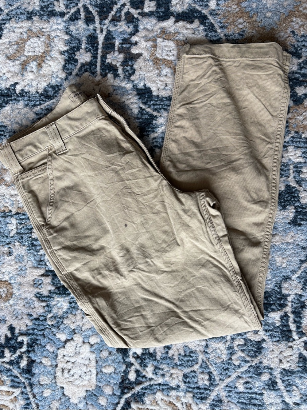 Men’s Carhartt Relaxed Fit Pants, Tan 33x32